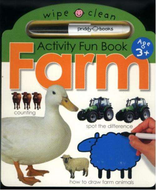 Wipe Clean Activity Fun Books: Farm